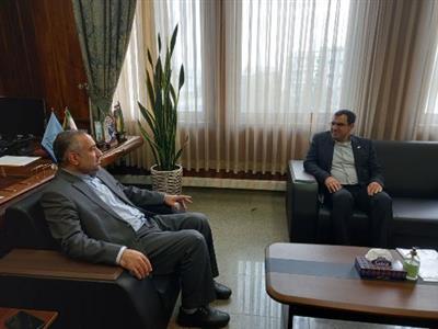 دیدار مدیر عامل شرکت آب و فاضلاب گلستان با رئیس کل دادگستری استان