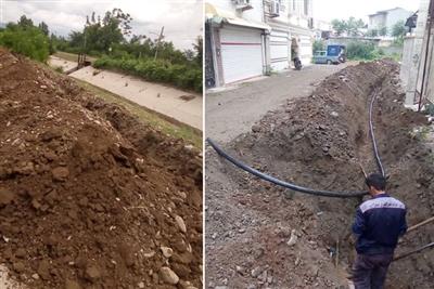 اصلاح و توسعه شبکه توزیع آب شرب در بخش مرکزی شهرستان ماسال