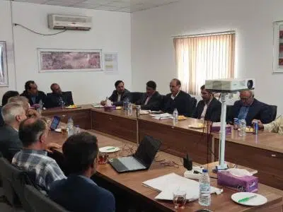 نمایندگان وزارت نیرو از خط انتقال آبرسانی به شهرستان خرامه از سد درودزن بازدید کردند