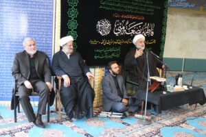 برگزاری مراسم سخنرانی و عزاداری در شرکت برق منطقه‌ای آذربایجان