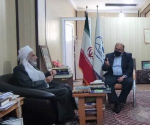 مهندس آرش آریانژاد با حاج ماموستا فایق رستمی دیدار و گفتگو کرد