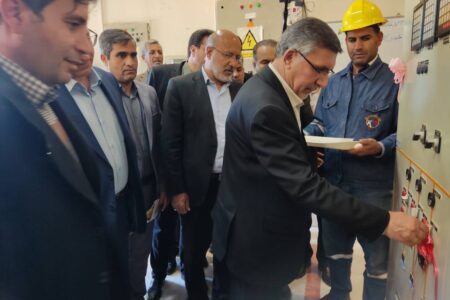 توسعه خطوط اصلی شبکه برق روستایی منطقه دشت عباس دهلران افتتاح شد