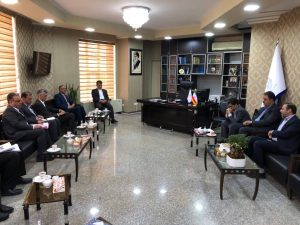 جلسه هماهنگی مدیرعامل توزیع برق شمال با مدیرکل ثبت اسناد واملاک استان کرمان