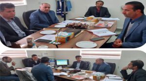 برگزاری کمیته درآمد امور خوسف با حضور معاون خدمات مشترکین و درآمد