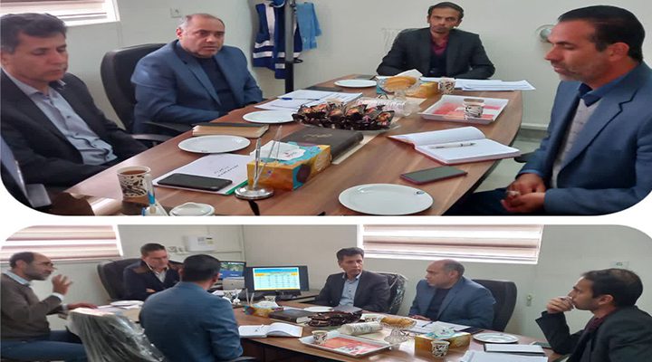 برگزاری کمیته درآمد امور خوسف با حضور معاون خدمات مشترکین و درآمد