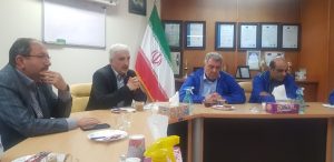 جلسه توجیهی با دو مشترك دیگر (صنایع سنگین) برگزار شد