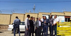بازدید از عملیات اجرایی پروژه پست 20/63 کیلوولت شهرک صنعتی ایوانکی