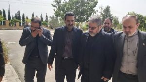 بازدید سردار جلالی از مرکز دیسپاچینگ آب چشمه روزیه سمنان