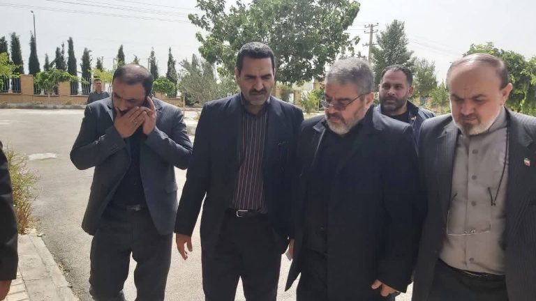 بازدید سردار جلالی از مرکز دیسپاچینگ آب چشمه روزیه سمنان