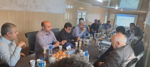 بازدید و جلسه بررسی وضعیت ساخت و تجهیز تصفیه خانه های فاضلاب پرند و رباط‌کریم
