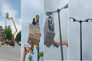 اجرای طرح بزرگ جایگزینی ۱۴۰ هزار چراغ روشنایی معابر ال ای دی