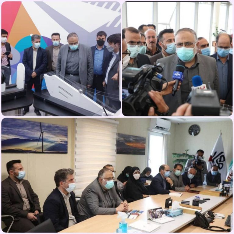 استاندار قزوین از نیروگاه بادی 61 مگاواتی طارم سفلی بازدید کرد