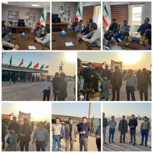 بازدید از واحدهای مشترکین و مهندسی شهرستان دهلران