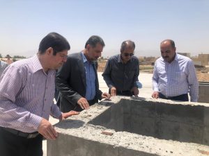 بازدید مدیر کل دفتر برنامه ریزی طرح های شرکت مهندسی آب و فاضلاب کشور ازپروژه رینگ شهر یزد