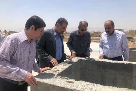 بازدید مدیر کل دفتر برنامه ریزی طرح های شرکت مهندسی آب و فاضلاب کشور ازپروژه رینگ شهر یزد