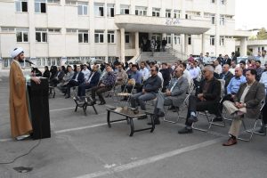 برگزاری مراسم جشن غدیر در شرکت آب و فاضلاب آذربایجان غربی