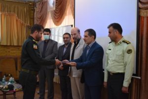 از همیاران نیروی انتظامی و دستگاه قضائی تجلیل شد