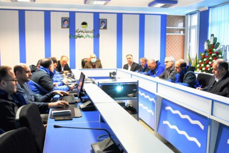 تشکیل جلسه کمیته مدیریت بحران شرکت آب و فاضلاب آذربایجان غربی