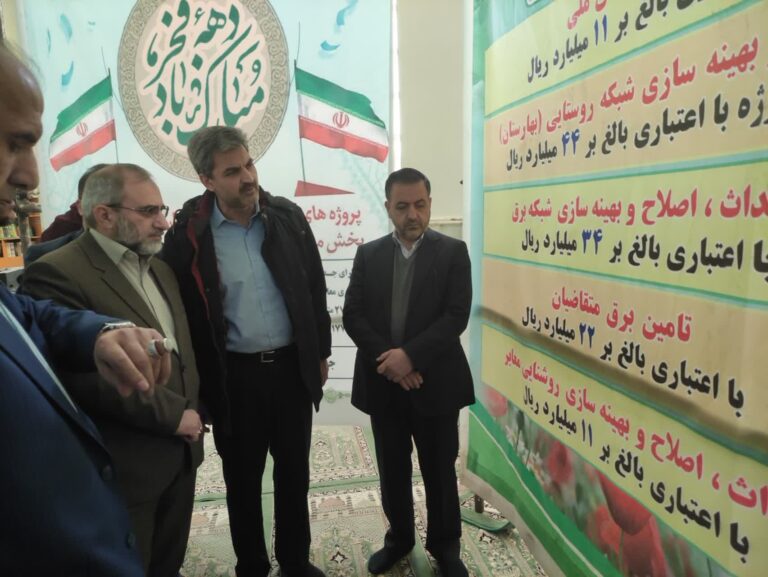 بهره-برداری-از-۱۸پروژه-توزیع-برق-آشتیان