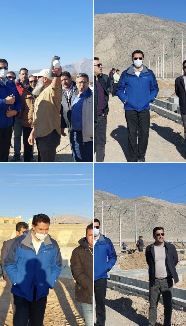 حضور مدیر عامل برق منطقه ای فارس