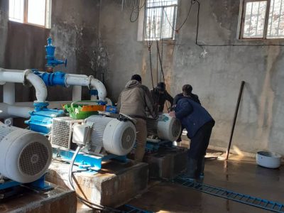 پایداری آب شرب ۱۰ روستای شهرستان هرسین
