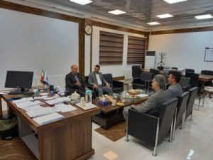 نشست مدیرعامل شرکت آب و فاضلاب استان کرمانشاه با مدیر عامل موسسه خیرین آبرسان کشور