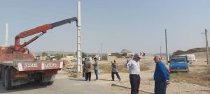آخرين وضعيت تامين برق مناطق زلزله زده هرمزگان / نصب كولر در چادرهاي زلزله زدگان