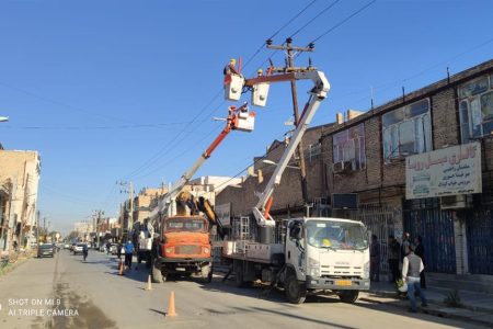 تقویت توان تولید برق منطقه با بهره برداری از ۲۲۸ پروژه برق رسانی در خوزستان