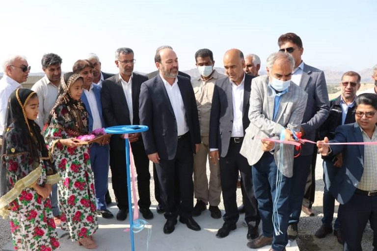 احداث مخزن شهر فین