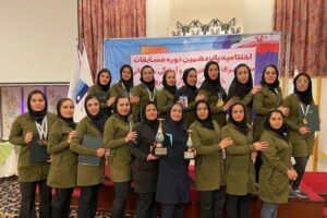 افتخار آفرینی تیم بانوان برق منطقه‌ای خوزستان در مسابقات دوو میدانی