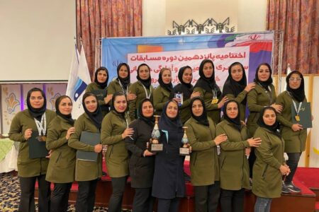 افتخار آفرینی تیم بانوان برق منطقه‌ای خوزستان در مسابقات دوو میدانی