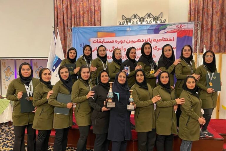 افتخار آفرینی تیم بانوان برق منطقه‌ای خوزستان در مسابقات دوو میدانی