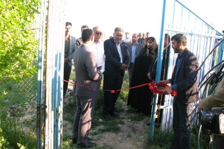 افتتاح پروژه آب رسانی به روستای ساری اوجاق شهرستان چالدران