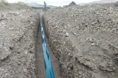 حل معضل کم آبی در روستای قره آغل چالدران