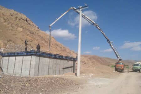تکمیل احداث مخزن ۲۵۰ مترمکعبی روستای کلهرود