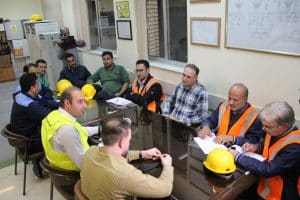 اجرای مانور پدافند غیر عامل  و مدیریت بحران در پست 400 کیلوولت میامی
