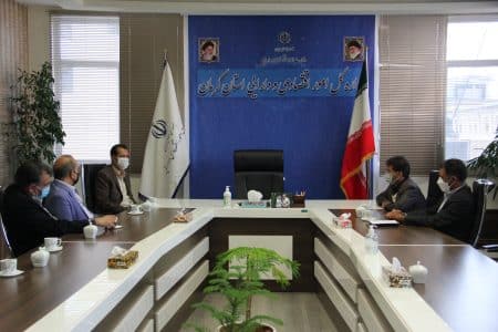 دیدار مدیرعامل شرکت توزیع نیروی برق جنوب استان کرمان با مدیرکل امور اقتصاد و دارایی