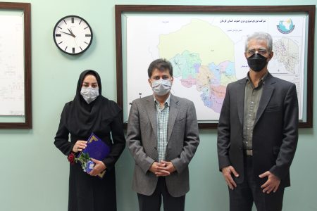 تقدیر از فرزندان شهید در شرکت توزیع نیروی برق جنوب استان کرمان