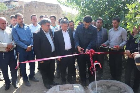 افتتاح پروژه آبرسانی به روستای هزان شهرستان انگوت