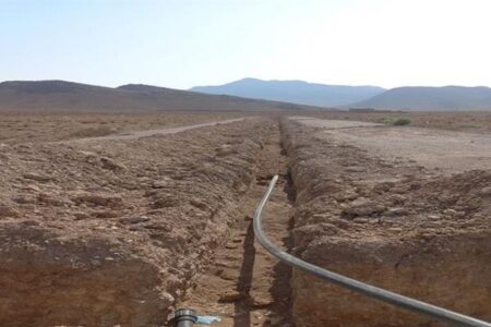 توسعه و اصلاح شبکه توزیع آب روستاهای مروست