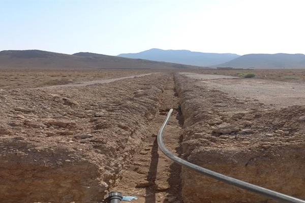 اصلاح و توسعه شبکه توزیع آب روستاهای مروست