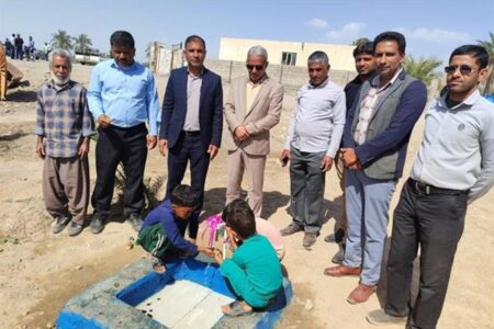 آیین افتتاح پروژه های آبرسانی به ۱۱ روستای شهرستان عنبرآباد برگزار شد