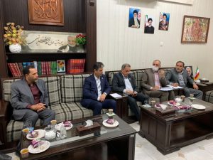 همکاری و مشارکت فرمانداری رفسنجان برای توسعه و اصلاح شبکه توزیع برق و روشنایی معابر