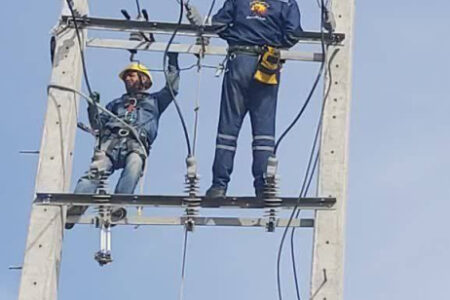 توسعه زیرساخت های شبکه برق  محله ی «موسک» مریوان