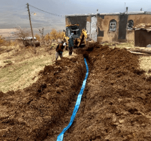 برخورداری دو روستای زیر 20خانوار پیرانشهر از آب شرب سالم و بهداشتی