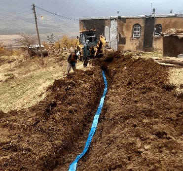 برخورداری دو روستای زیر 20خانوار پیرانشهر از آب شرب سالم و بهداشتی
