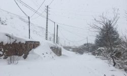 ثبت 142 سانتی متر برف در ایستگاه  درازنو در ارتفاعات جنوب شهرستان کردکوی