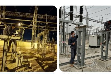 طرح توسعه ایستگاه های انتقال برق لارستان و زرین دشت