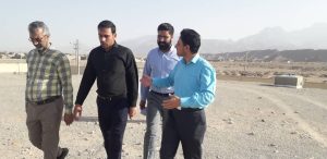 بازدید فرماندار از تاسیسات آبرسانی شهرستان مهریز