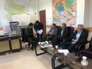 جلسه مشترک با حضور نمایندگان شرکت آبفا یزد با قرارگاه سازندگی استان در خصوص آب‌رسانی به روستاهای محروم